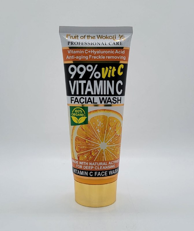 LIMPIADOR FACIAL CON VITAMINA C FRUIT OF THE WOKALI 130ML