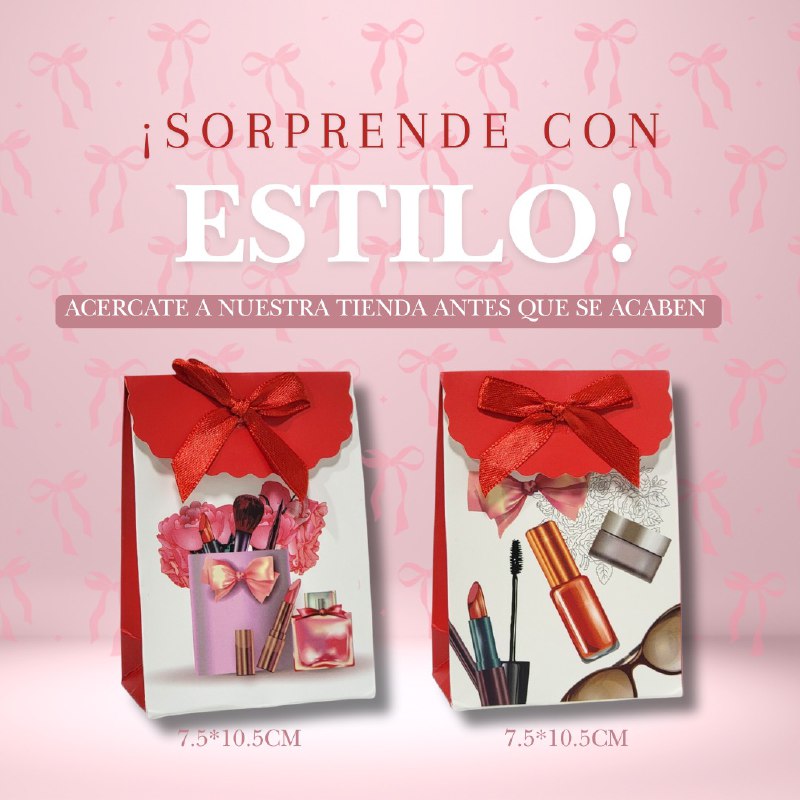 BOLSA DE REGALO MINI PEQUEÑA 7.5X10.5CM