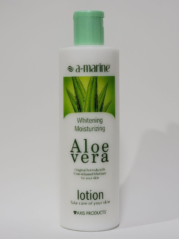 CREMA CORPORAL HIDRATANTE BLANQUEADORA DE ALOE VERA A-MARINE 500ML