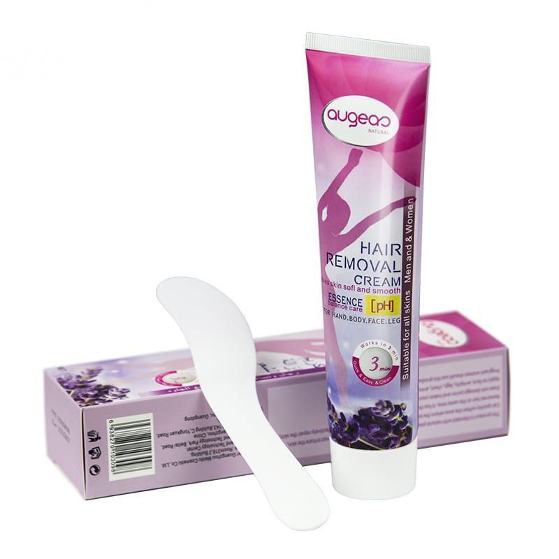 CREMA CORPORAL, CREMA DE CUERPO DEPILADORA EXTRACTO DE PLANTAS NATURALES SUAVES AUGEAS 120G