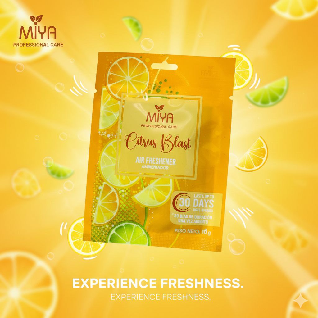 AMBIENTADOR AROMA EXPLOSION CITRICA MIYA 10G