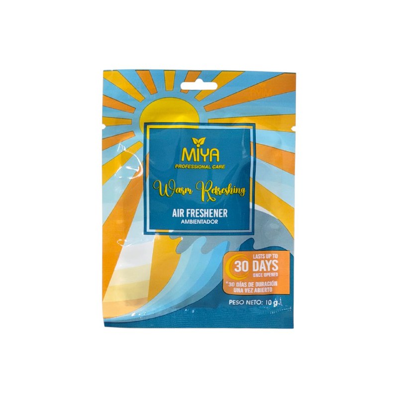 AMBIENTADOR AROMA CALIDEZ REFRESCANTE MIYA 10G