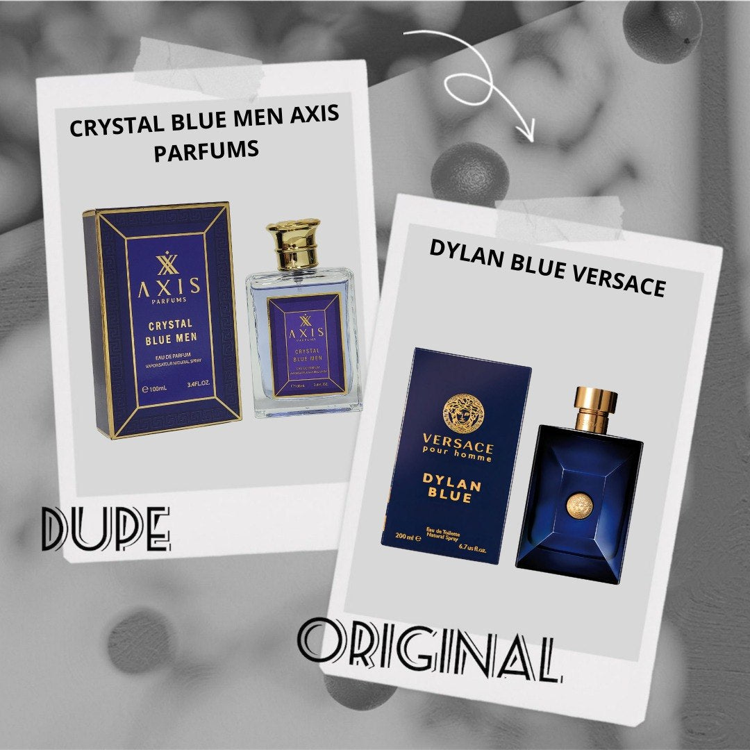 AXIS PARFUMS BLUE MEN EDP 100ML (H) (AROMA SIMILAR VERSACE DYLAN BLUE)
