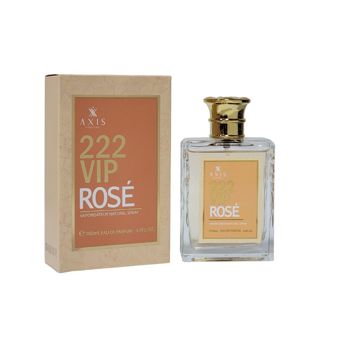 AXIS PARFUMS 222 VIP ROSE EDP 100ML (M) (AROMA SIMILAR CAROLINA HERRERA 212 VIP ROSE NYC)