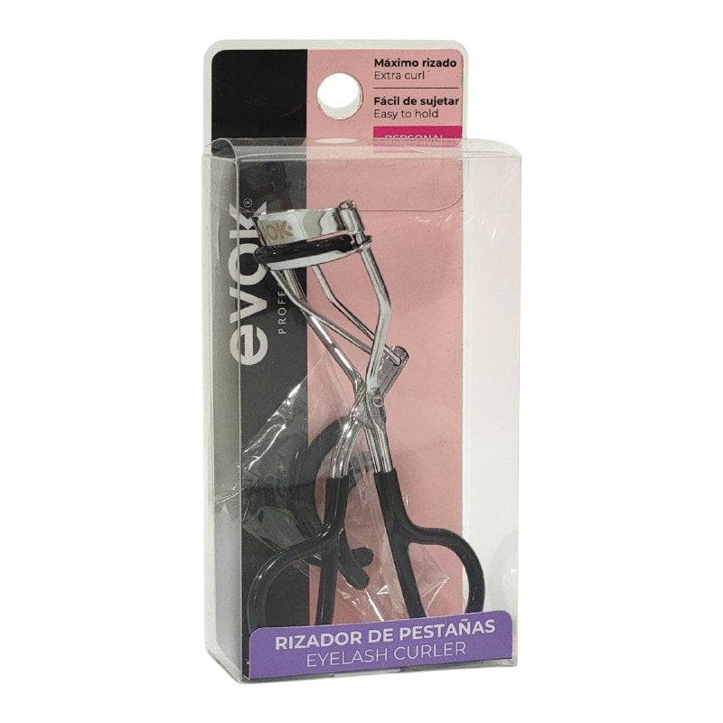 RIZADOR DE PESTAÑAS CON ALMOHADILLAS DE GOMA EXTRA EVOK 10CM