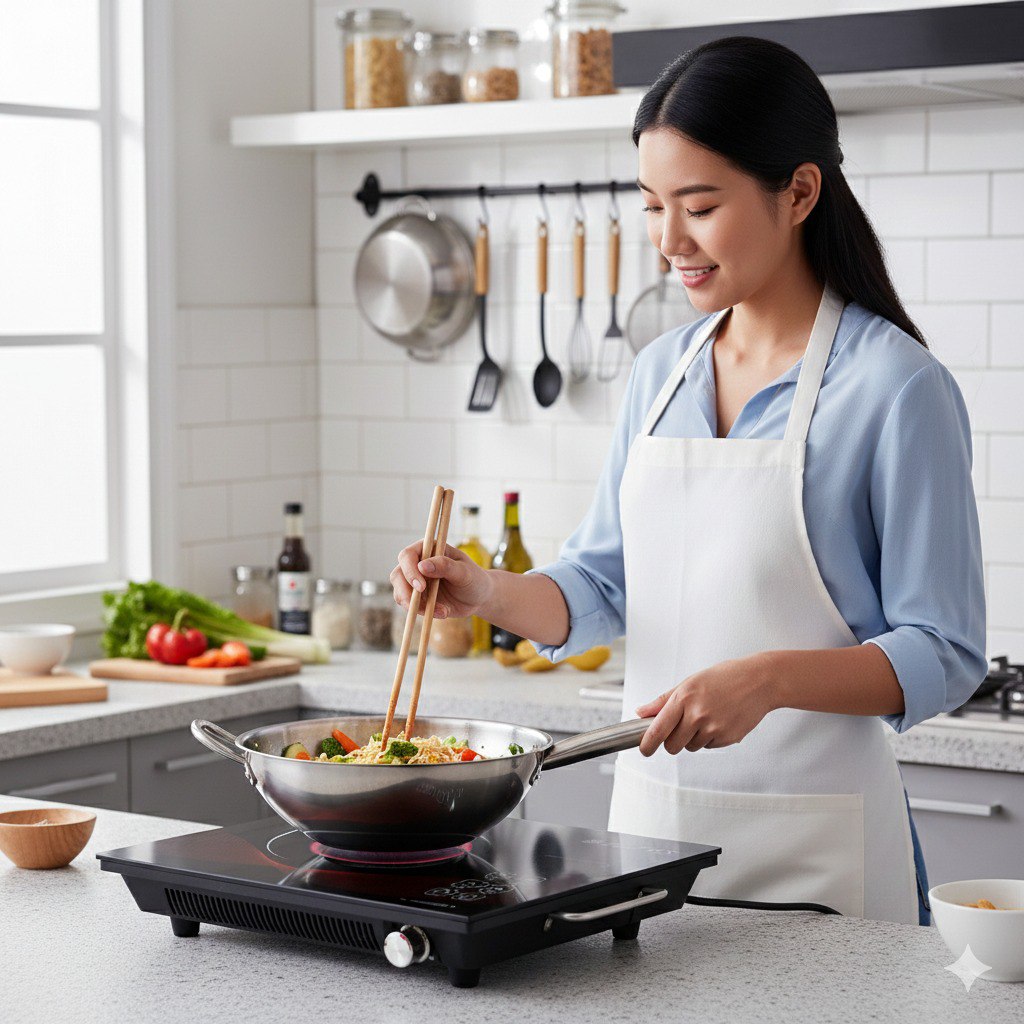 MAQUINA COCINA ELECTRICA INFRARROJA LOTUS 36X30CM