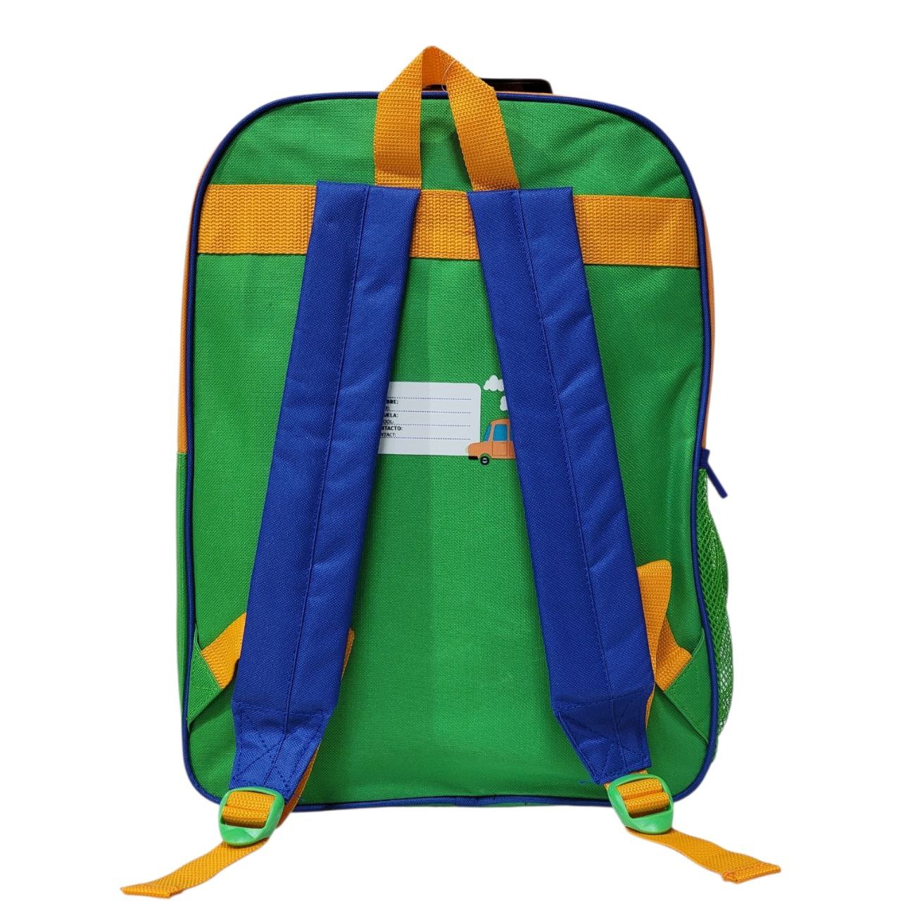 MOCHILA DE CARROS GIGANTES STARMATE 35X40CM