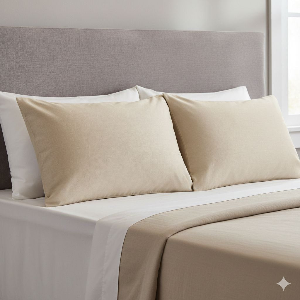 FUNDAS PARA ALMOHADAS 2PCS BENELI HOME 50X76CM