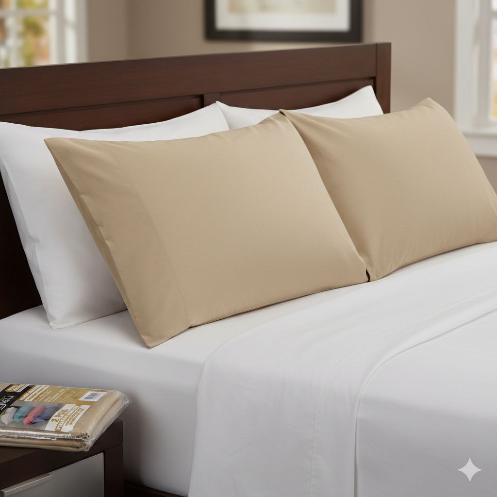 FUNDAS PARA ALMOHADAS 2PCS BENELI HOME 50X76CM