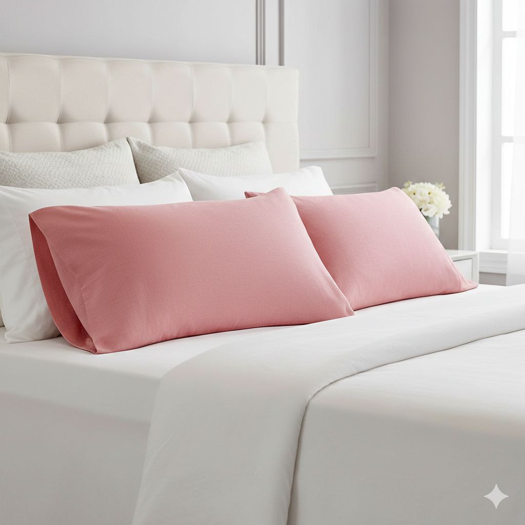 FUNDAS PARA ALMOHADAS 2PCS BENELI HOME 50X76CM