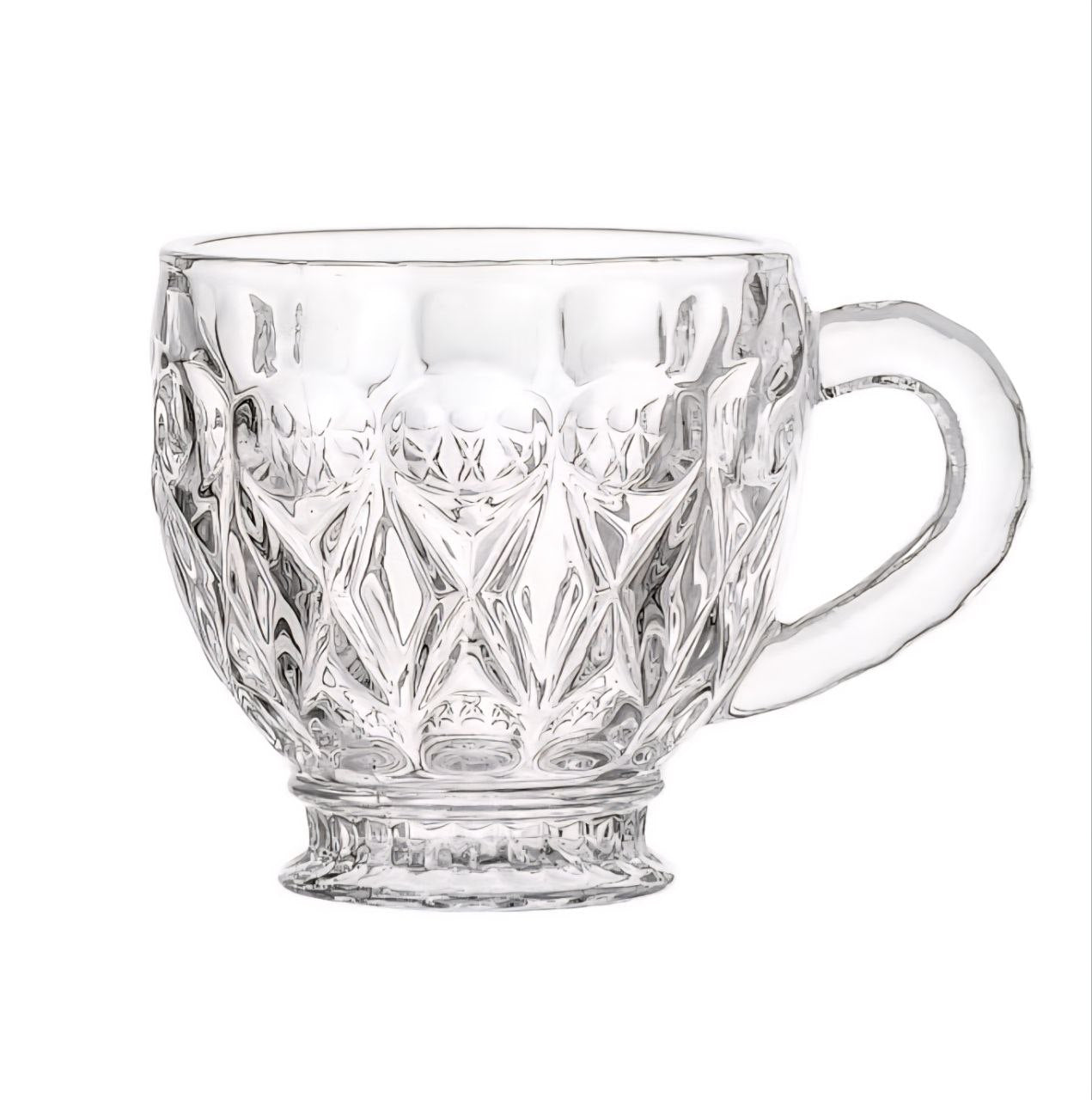 SET DE TAZAS MINI DE VIDRIO 6PCS BENELI HOME 210ML X 6PCS