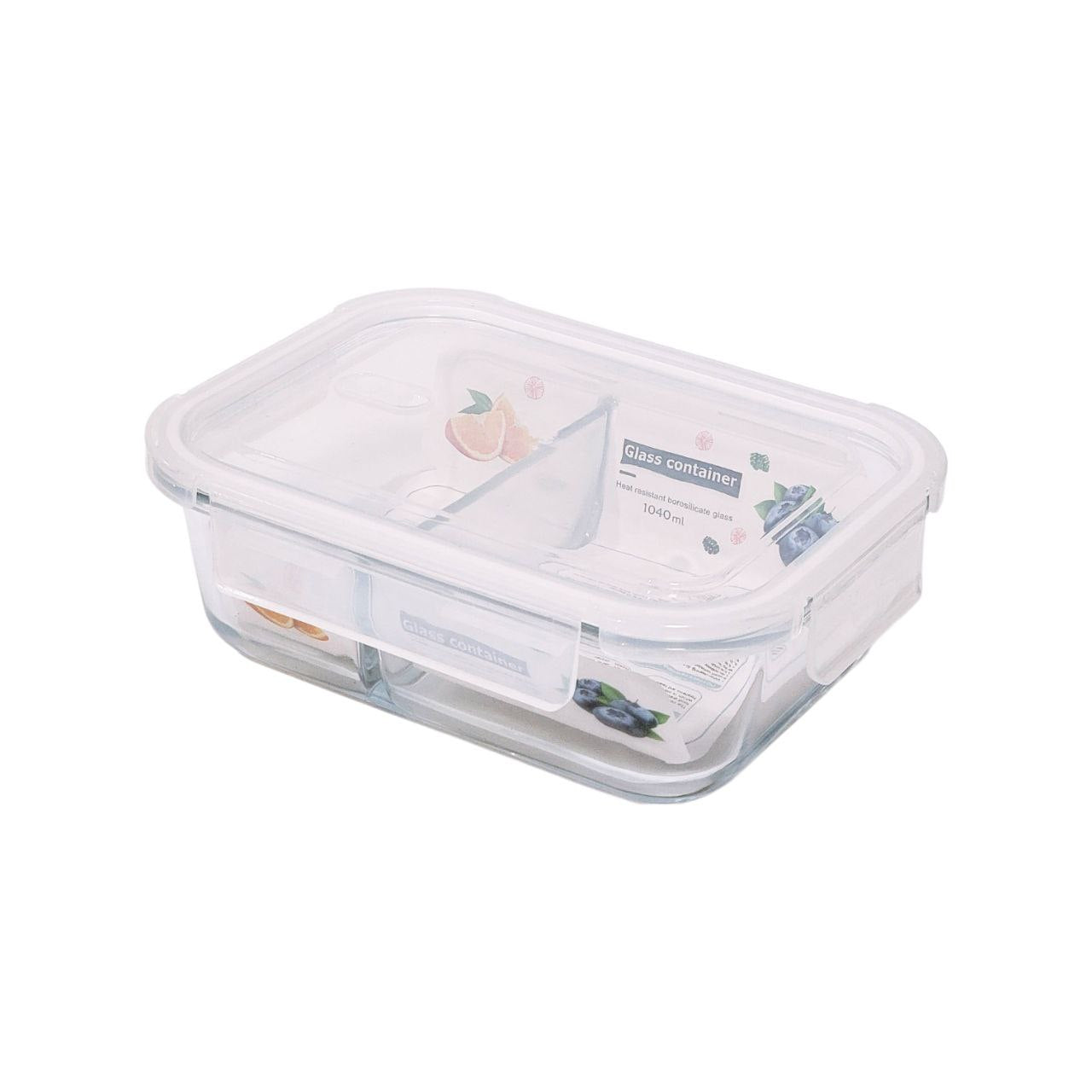 RECIPIENTE PANA PARA ALIMENTOS HERMETICO DE VIDRIO BENELI HOME 7.5X15X20CM