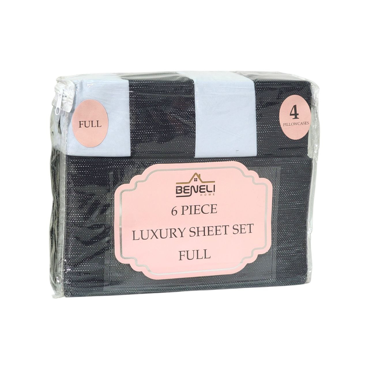 JUEGO DE SABANAS FULL BENELI HOME 6PCS