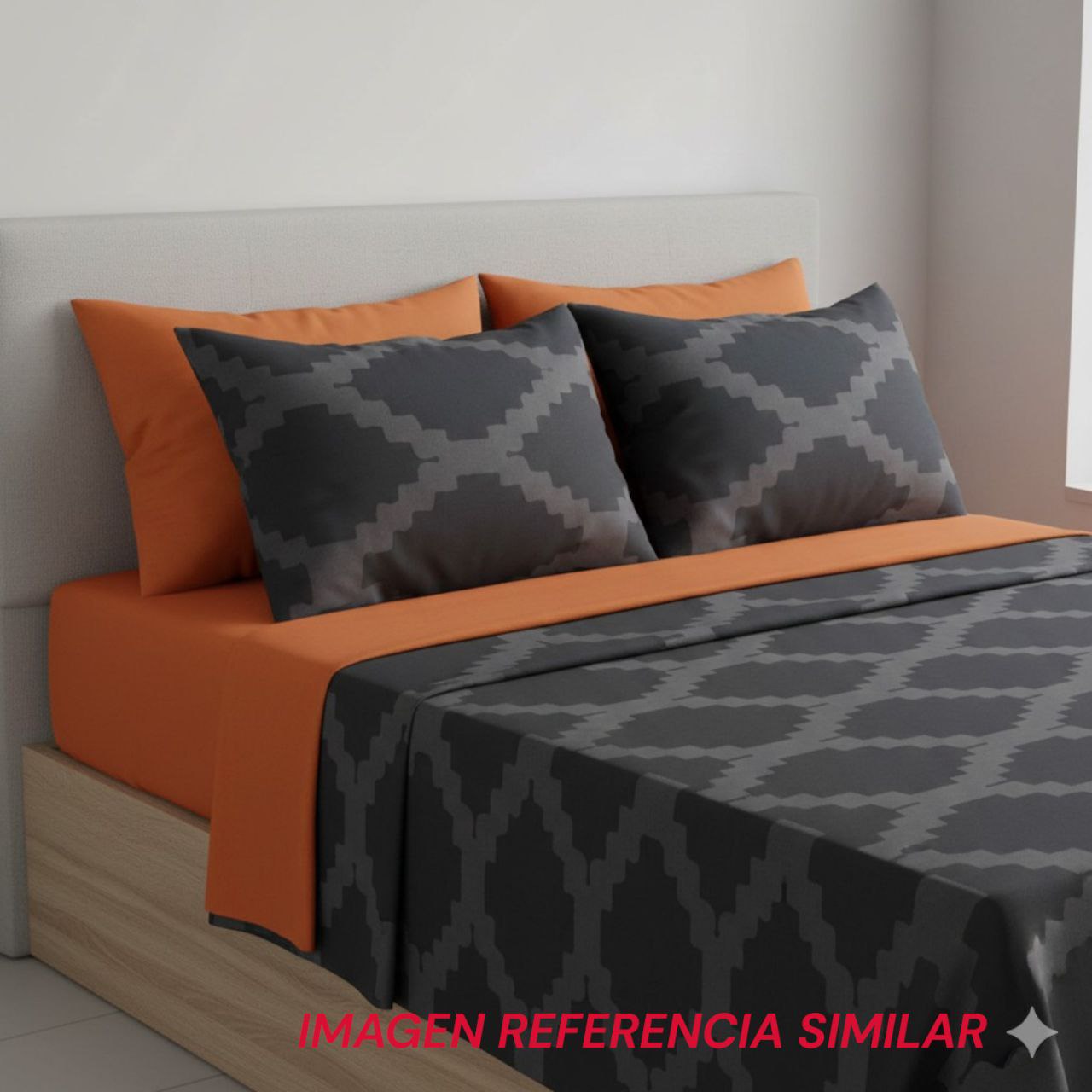 JUEGO DE SÁBANAS QUEEN 6PCS BENELI HOME