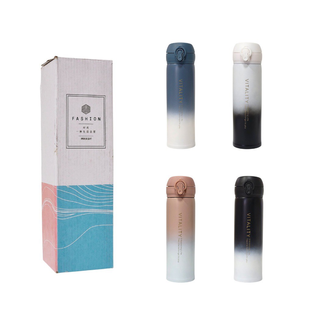 BOTE TERMICO DE ACERO INOXIDABLE BENELI HOME 500ML