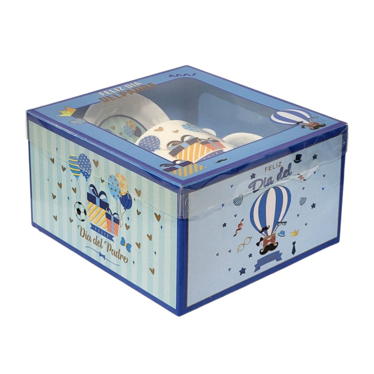 TAZA DE REGALO PARA PAPÁ DE CERAMICA 3PCS BENELI HOME