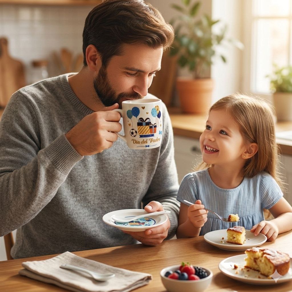 TAZA DE REGALO PARA PAPÁ DE CERAMICA 3PCS BENELI HOME