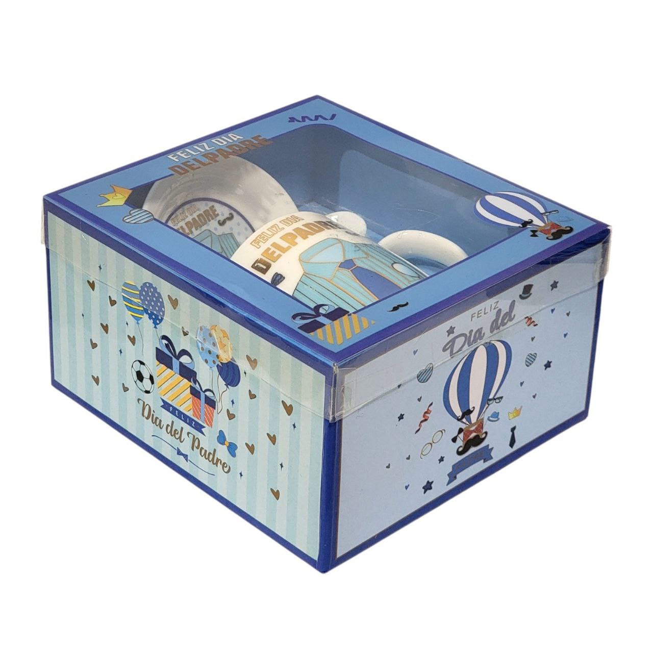 TAZA DE REGALO PARA PAPÁ DE CERAMICA 3PCS BENELI HOME