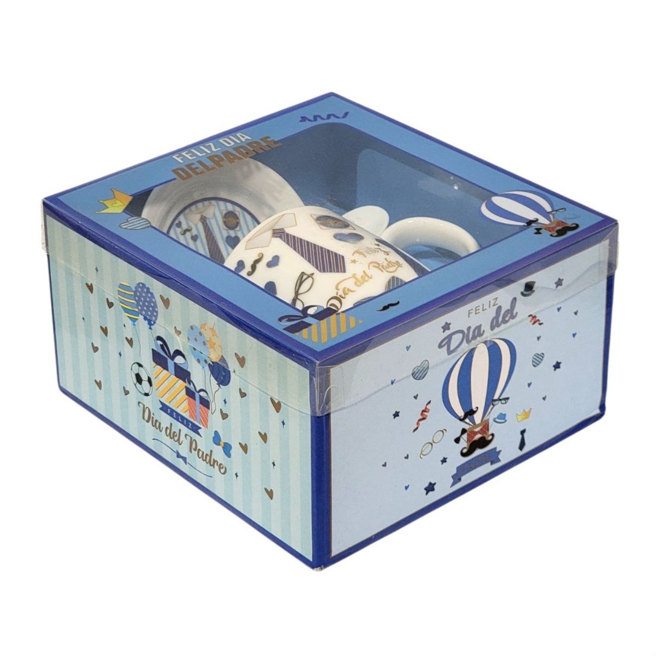 TAZA DE REGALO PARA PAPÁ DE CERAMICA 3PCS BENELI HOME