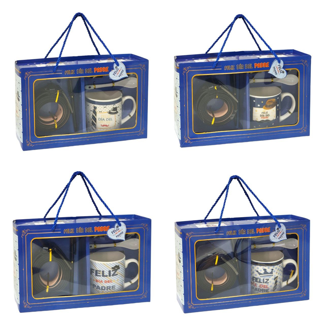 SET DE TAZA DE REGALO Y FAJA PARA PAPÁ 5PCS BENELI HOME