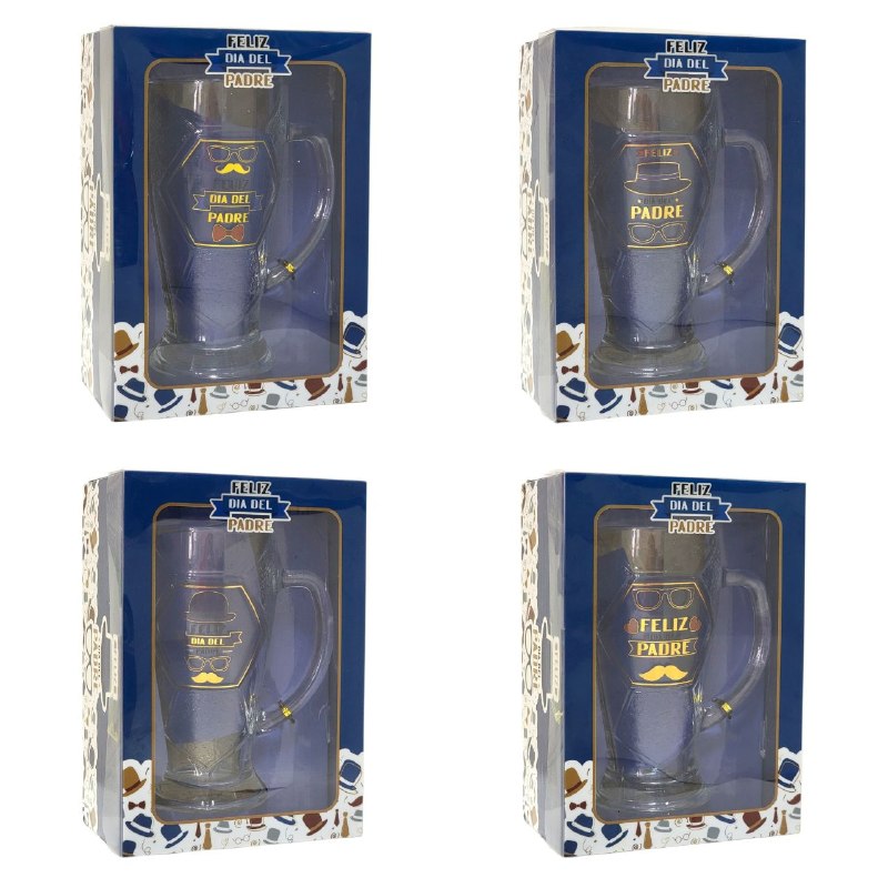 JARRA CERVECERA DE PAPÁ DE VIDRIO BENELI HOME