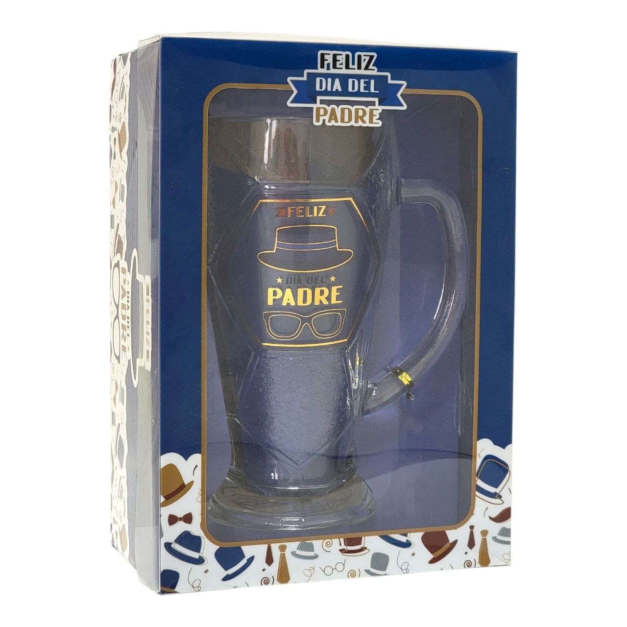 VASO JARRA CERVECERA PARA PAPÁ DE VIDRIO BENELI HOME