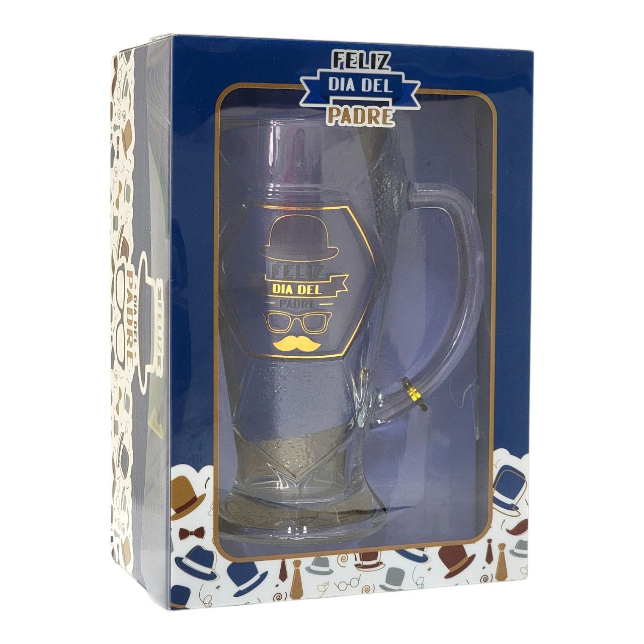 VASO JARRA CERVECERA PARA PAPÁ DE VIDRIO BENELI HOME