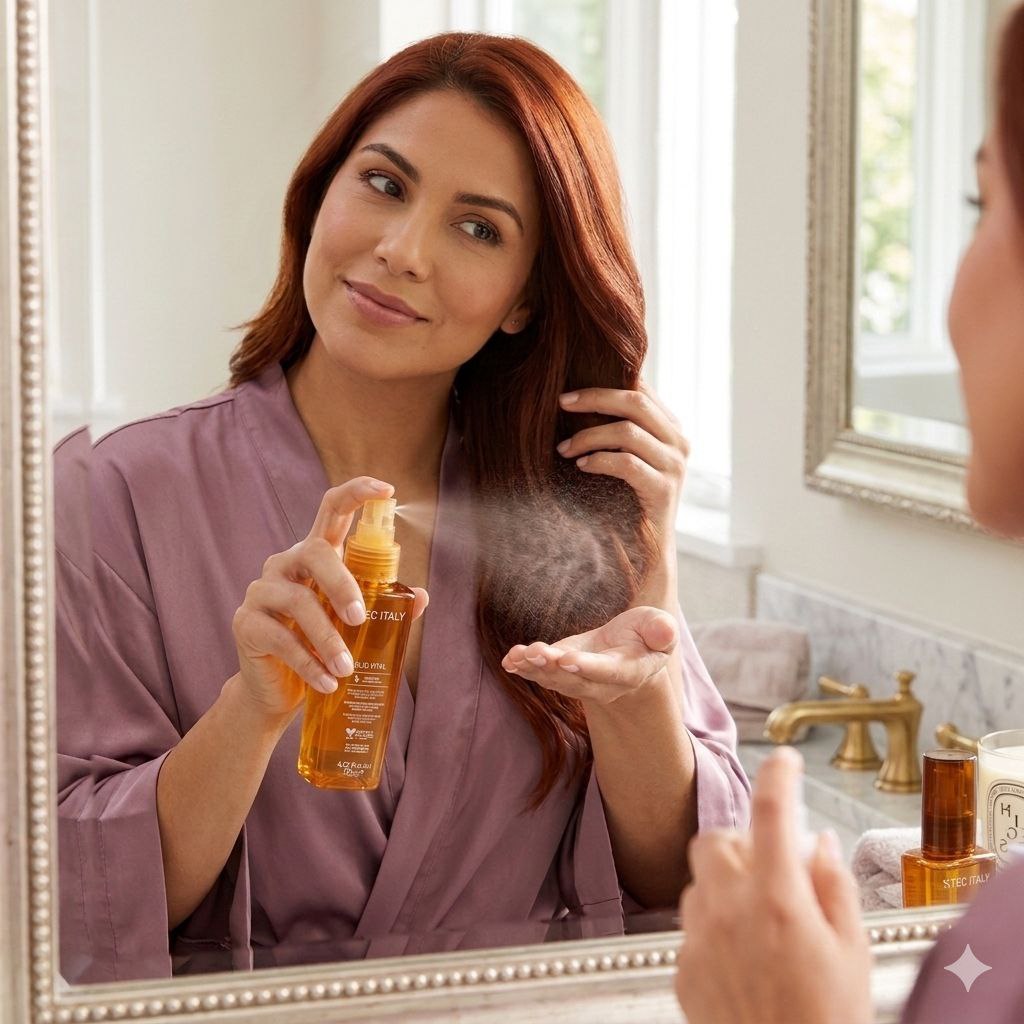 ACEITE PARA EL CABELLO REVITALIZANTE NUTRITIVO CON ACEITE DE BURITI TEC ITALY 125ML