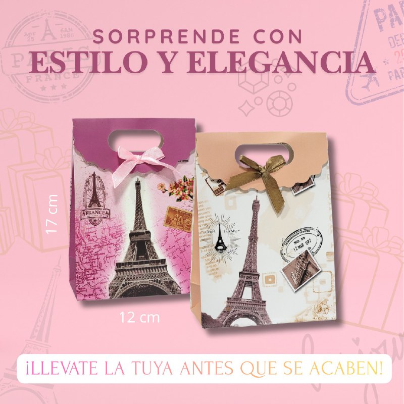 BOLSA DE REGALO EXTRA PEQUEÑA 12X17CM