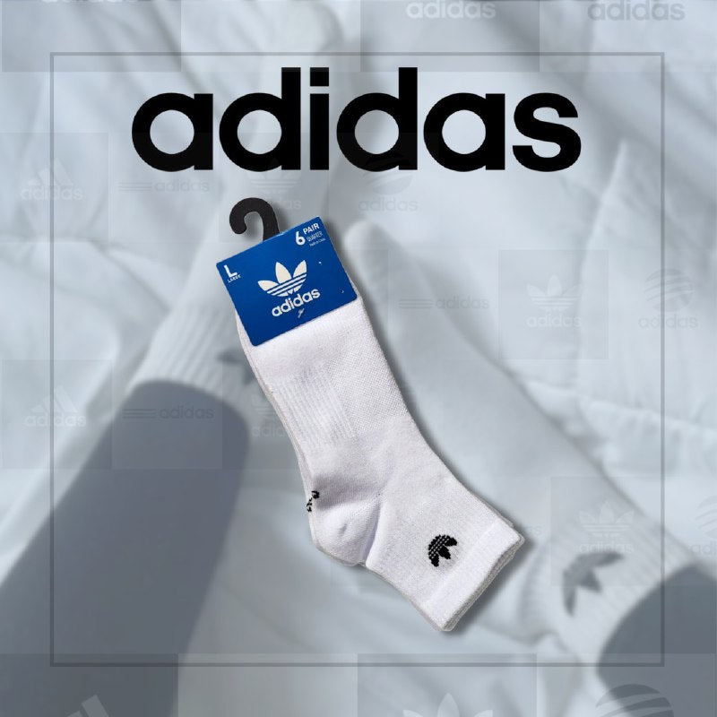CALCETA TOBILLERA ORIGINAL ADIDAS 6 PARES TALLA L