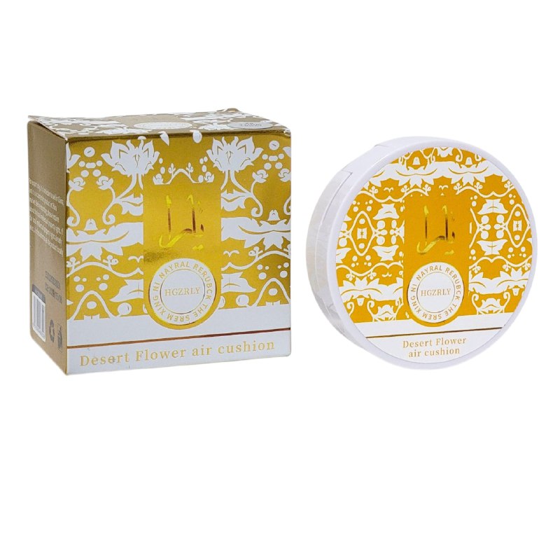 BASE DE MAQUILLAJE DE DOBLE COJIN TEXTURA LIGERA HGZRLY 12G DUPE DE LATTAFA YARA TOUS