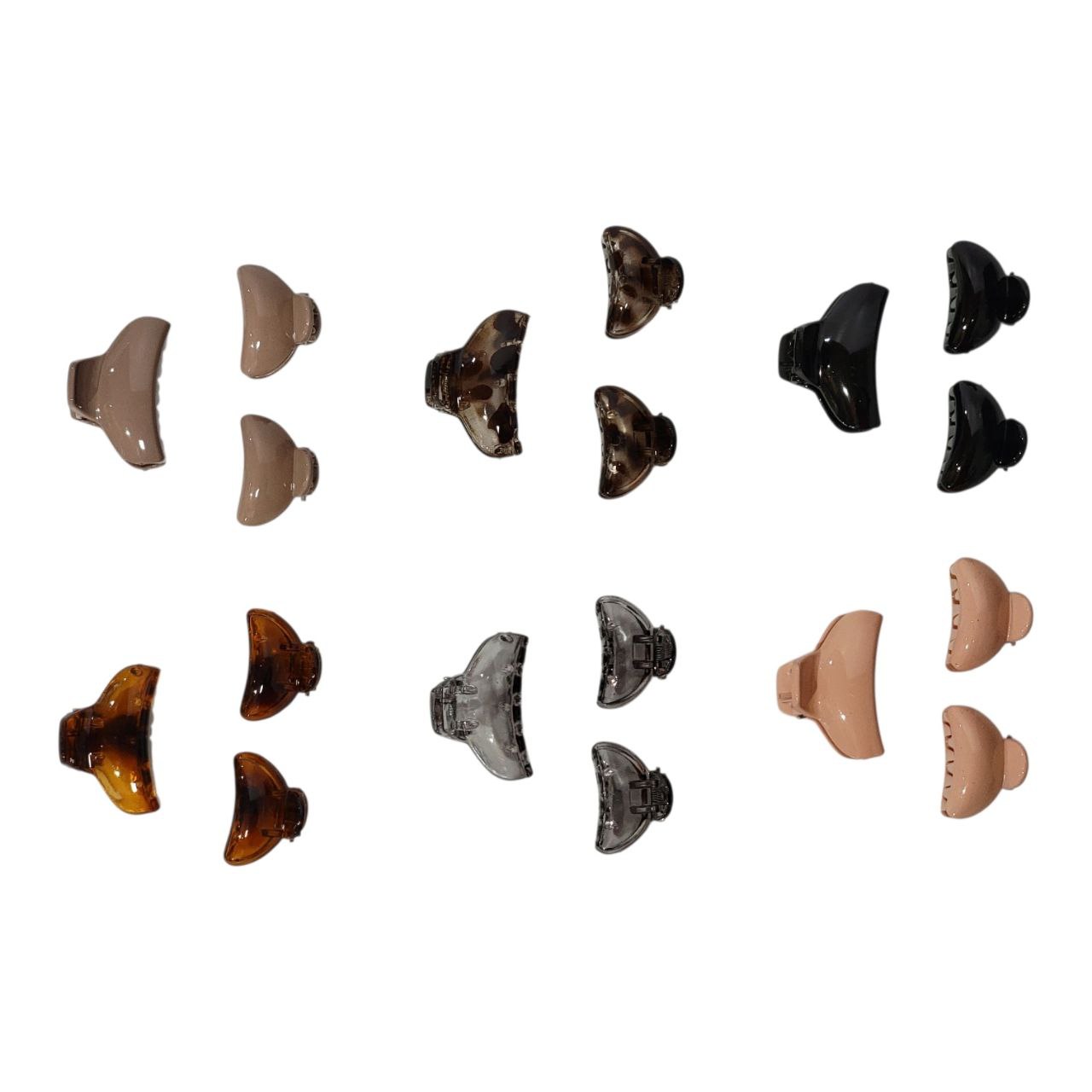 GANCHO PARA EL CABELLO DE AGARRE FIRME 3PCS WAO! 4CM, 3CM X 2PCS