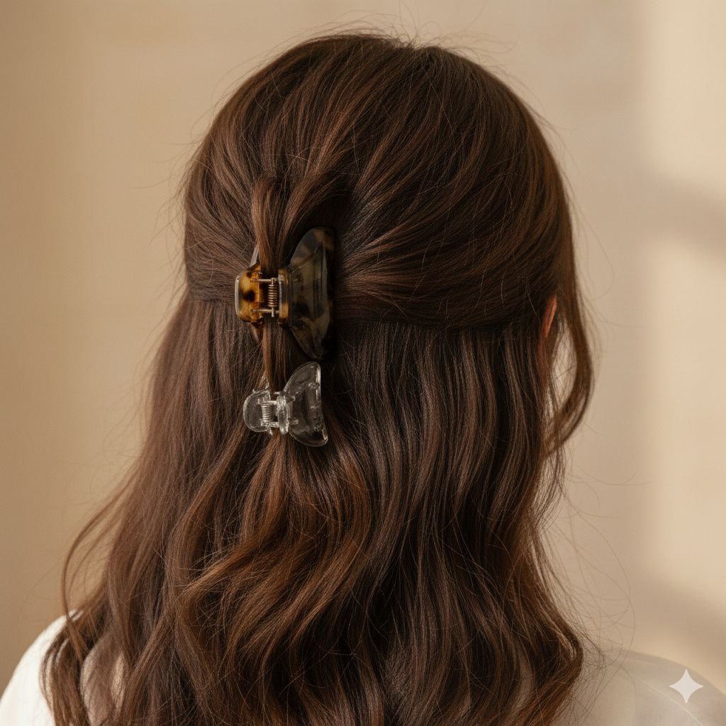 GANCHO PARA EL CABELLO DE AGARRE FIRME 3PCS WAO! 4CM, 3CM X 2PCS