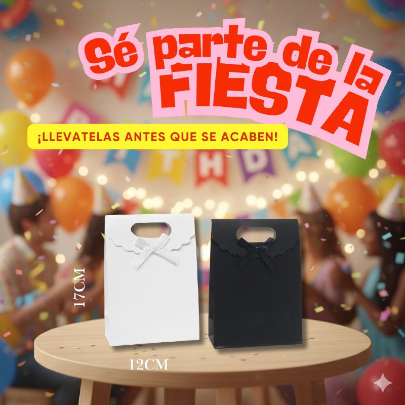 BOLSA DE REGALO EXTRA PEQUEÑA 12X17CM