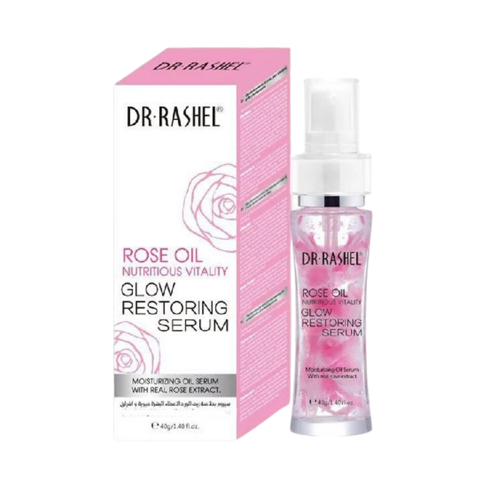 SUERO FACIAL DE ESENCIA DE ROSA DR RASHEL 40G