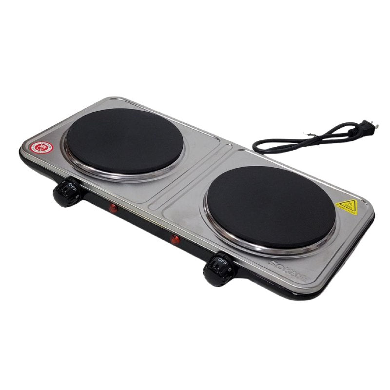 MAQUINA ESTUFA ELECTRICA SENCILLA GRAN POTENCIA DE FUEGO 2000W SK-5102 SOKANY