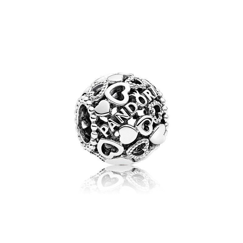 PCHARM4100 FORMA ESFERA CORZONES PANDORA PLATA 9.25