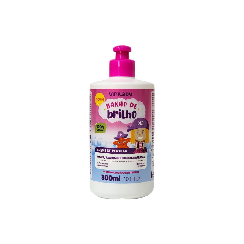 CREMA PARA PEINAR BAÑO DE BRILLO VINILADY 300ML