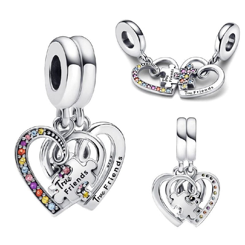 PCHARM3097 AMIGOS PANDORA PLATA 9.25