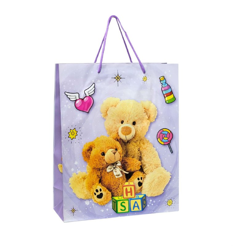 BOLSA DE REGALO MEDIANA 26X32X10CM