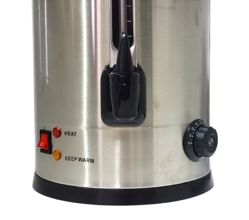 MAQUINA DISPENSADOR DE AGUA COMERCIAL DE ALTA CAPACIDAD 12L, MANTIENE EL AGUA CALIENTE PARA TE, CAFE, ETC 33X33X48