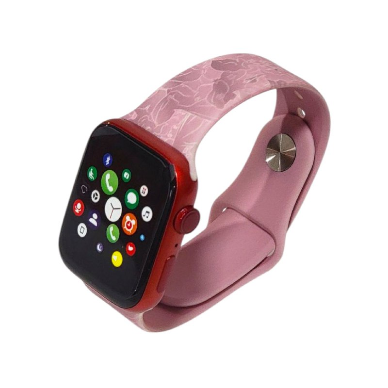 BRAZALETE INTERCAMBIABLE CORREA DE SILICONA PARA RELOJ INTELIGENTE Y APPLE WATCH 42-44-45CM, 5 ESTILOS