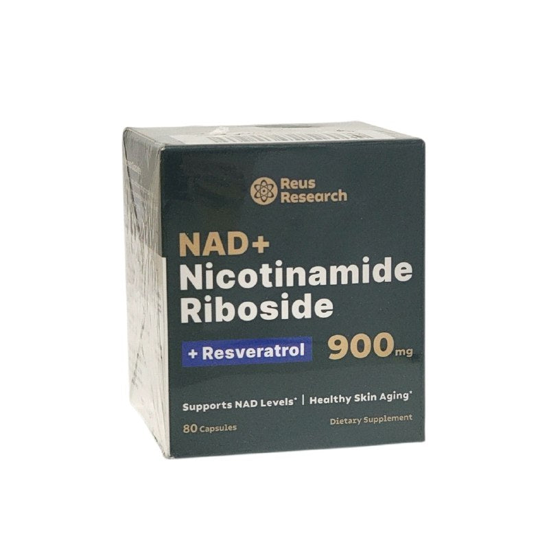 VITAMINAS EN CAPSULAS DE RIBOSIDO DE NICOTINAMIDA PARA LOS NIVELES DE NAD ANTIENVEJECIMIENTO DE LA PIEL REUS 80UND