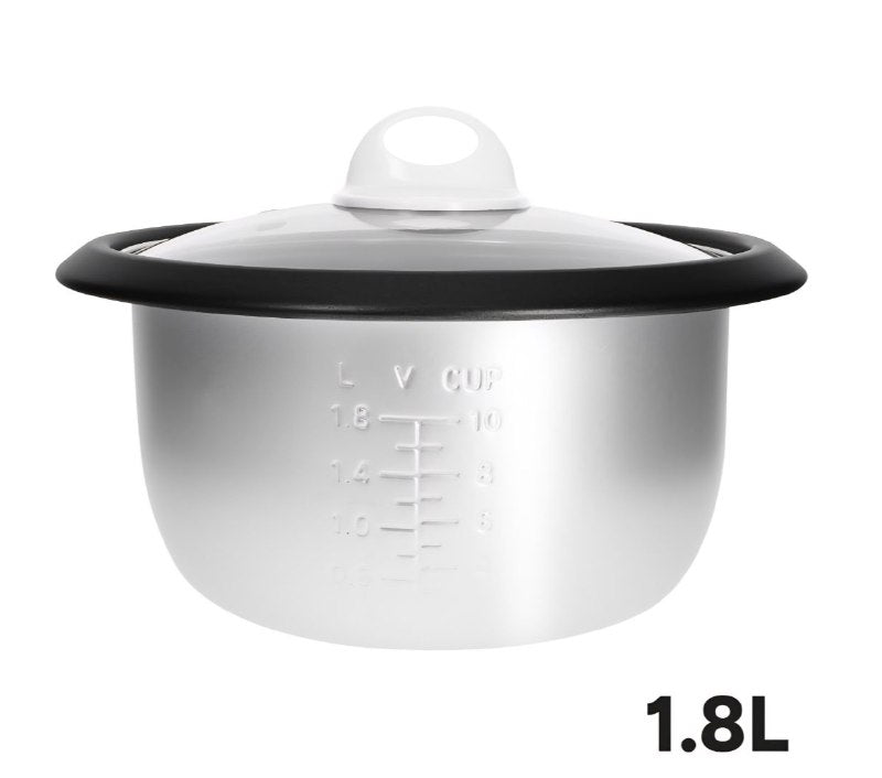 MAQUINA ARROCERA ELECTRICA DE ACERO INOXIDABLE 1.8L POTENCIA 700W SOKANY SK-07058