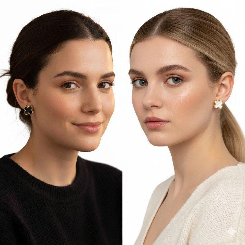 EARI4074 SET DE ARITOS FLOR CARTIER