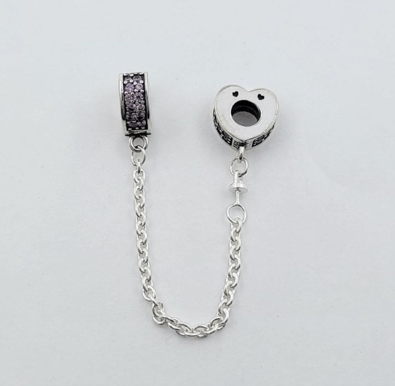 PCHARM4027 CADENA DE SEGURIDAD PANDORA PLATA 9.25