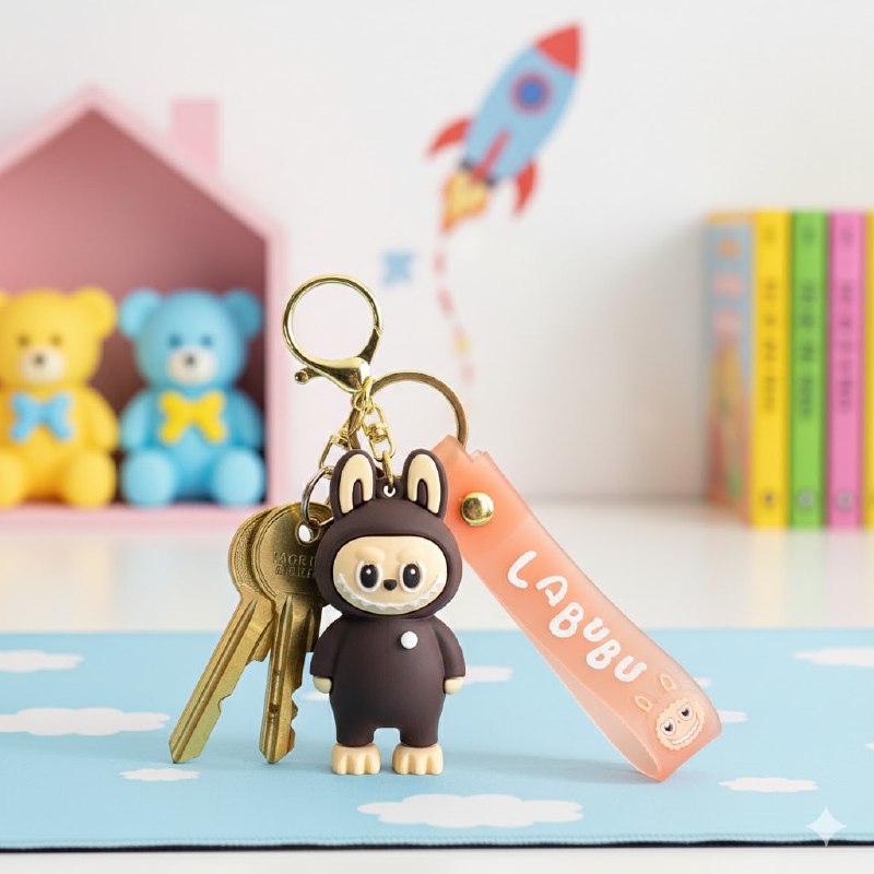 LLAVEROS DE LABUBU, 6 ESTILOS DISPONIBLES
