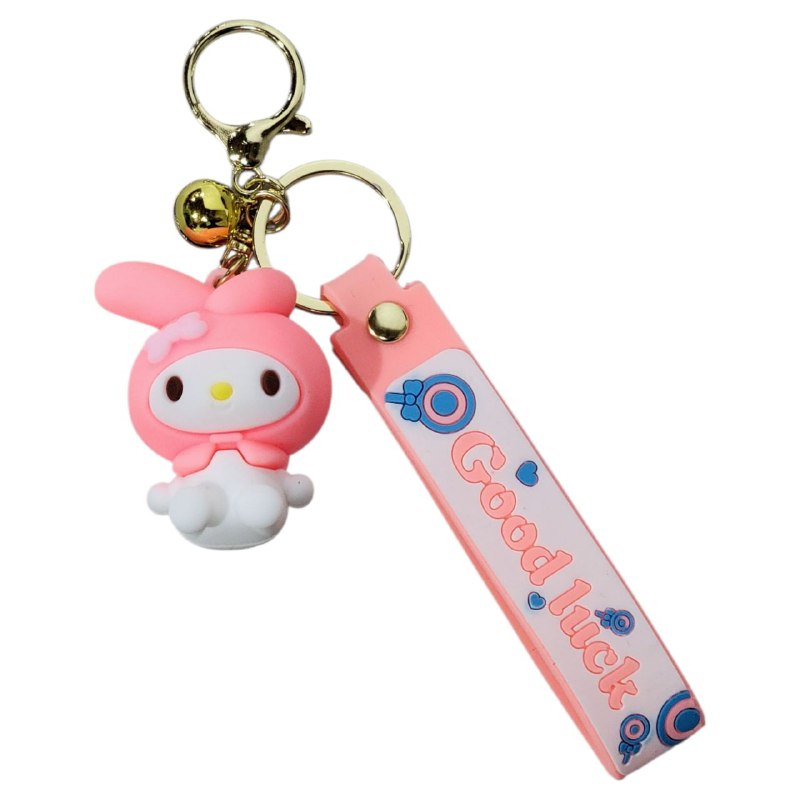 LLAVEROS DE MY MELODY Y KUROMI 4 ESTILOS DISPONIBLES
