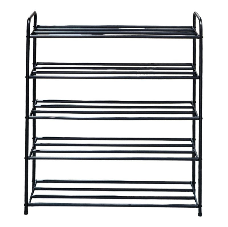 ORGANIZADOR ZAPATERA DE METAL DE 4 NIVELES, RESISTENTE, CAPACIDAD 16 PARES, 2 COLORES LT-05 82X67CM