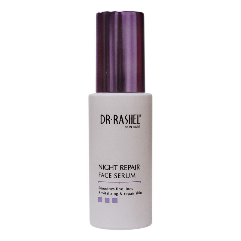 SUERO FACIAL DE NOCHE REPARADOR CON RETINOL 50ML, MEJORA VISIBLEMENTE LA ELASTICIDAD Y EL TONO MIENTRAS SUAVIZA LINEAS DEJANDO LA PIEL SUAVE Y FIRME DR RASHEL